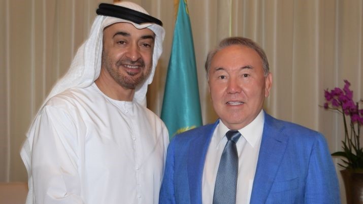 Kazakh President Met With Crown Prince Of Abu Dhabi